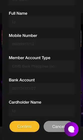 Step 4: Confirm your account registration information again